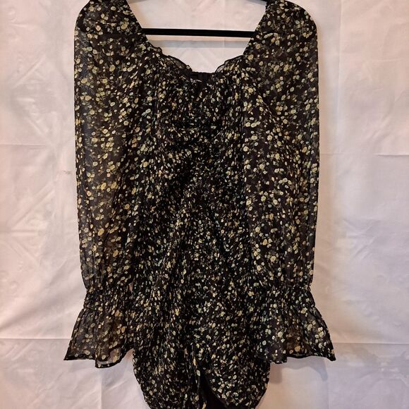 Hey Babe Boutique Brand Love of Florals Cinched Smocked Daisy Print - NW… - Picture 2 of 13